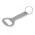 Bristol Bottle Opener Key Ring - Silver