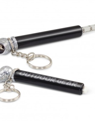 Tyre Pressure Gauge Key Ring