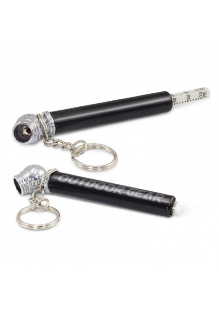 Tyre Pressure Gauge Key Ring