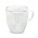 Riviera Double Wall Glass Cup - Clear