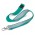 Reflector Lanyard - Light Blue