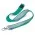 Reflector Lanyard - Light Blue