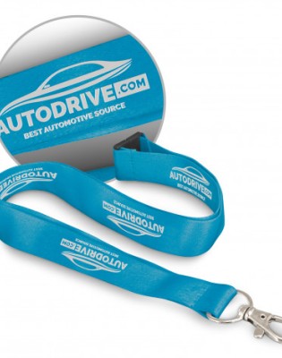 Soft Touch Logo Lanyard