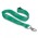 Soft Touch Logo Lanyard - Light Blue