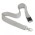 3D Logo Lanyard - White