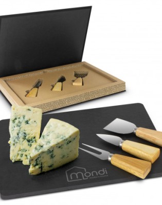 Montrose Slate Cheese Board Set