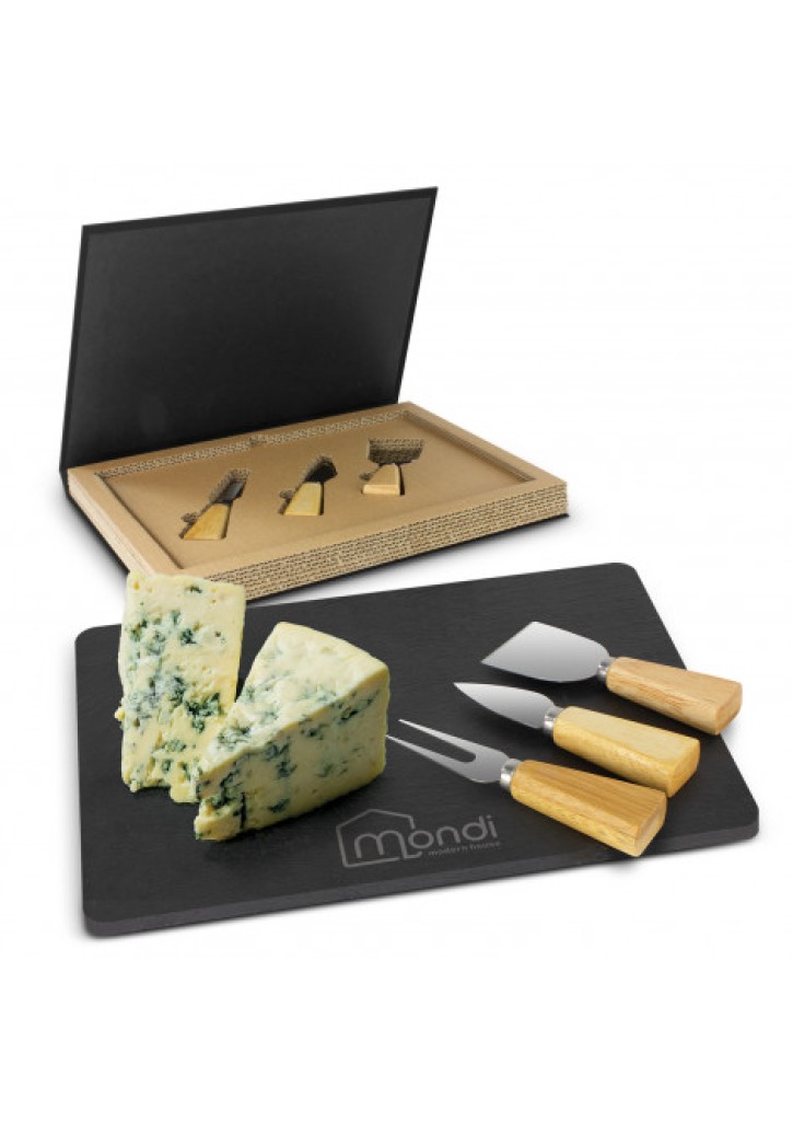 Montrose Slate Cheese Board Set