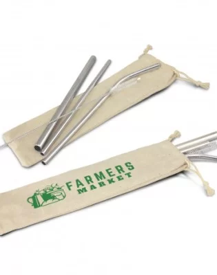Stainless Steel Straw Set