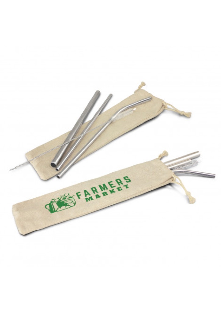 Stainless Steel Straw Set