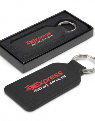Prince Leather Key Ring  - Rectangle