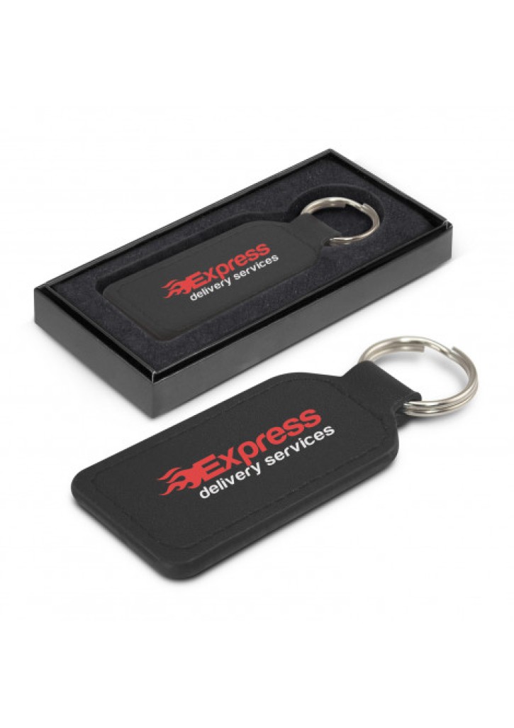Prince Leather Key Ring  - Rectangle