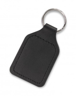 Prince Leather Key Ring - Square