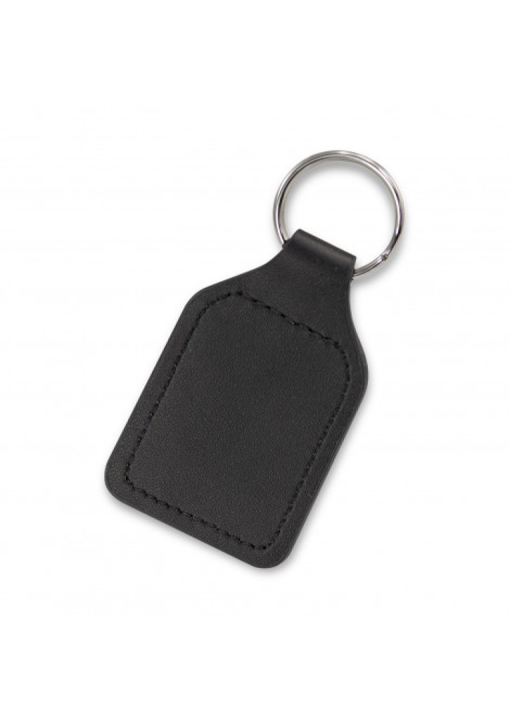Prince Leather Key Ring - Square