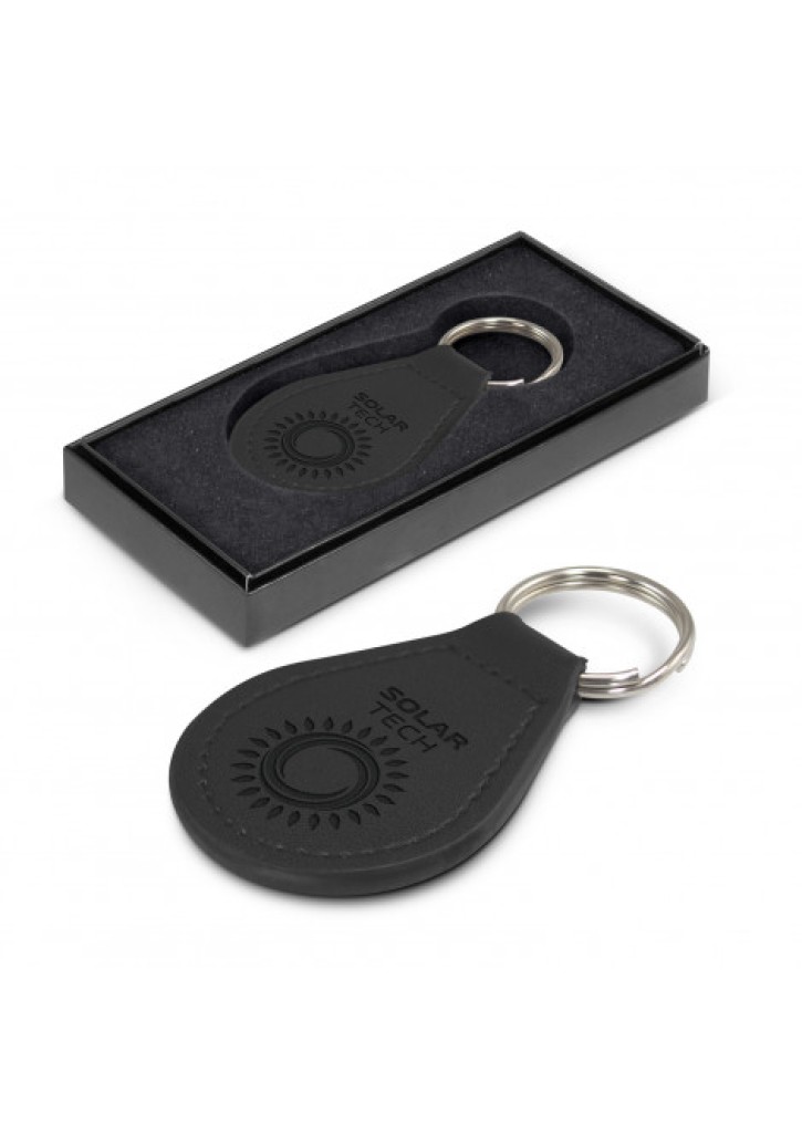 Prince Leather Key Ring - Round