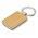 Echo Key Ring - Rectangle - Natural