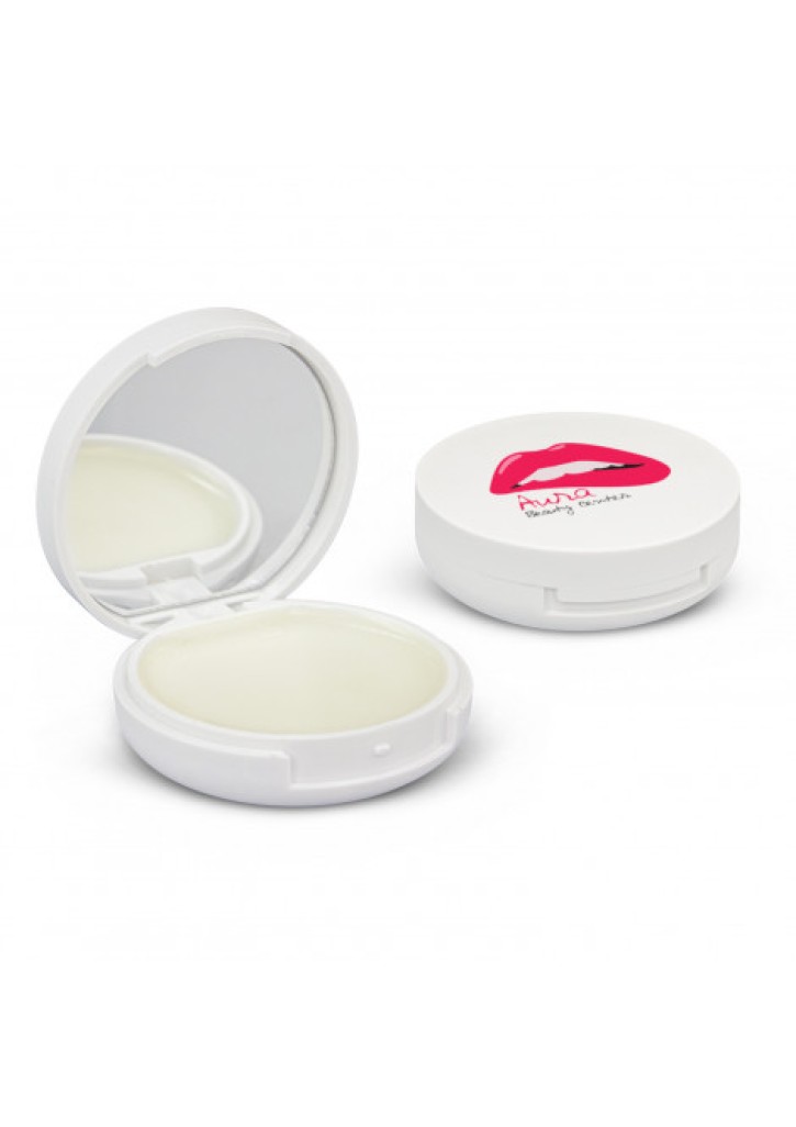 Compact Mirror and Lip Balm
