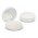 Compact Mirror and Lip Balm - White