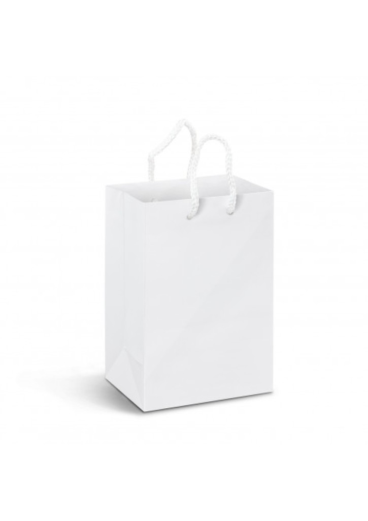 Small Laminated Paper Carry Bag - Full Colour