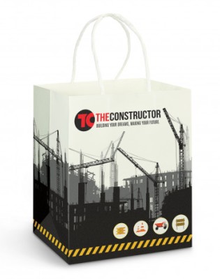 Medium Paper Carry Bag - Full Colour