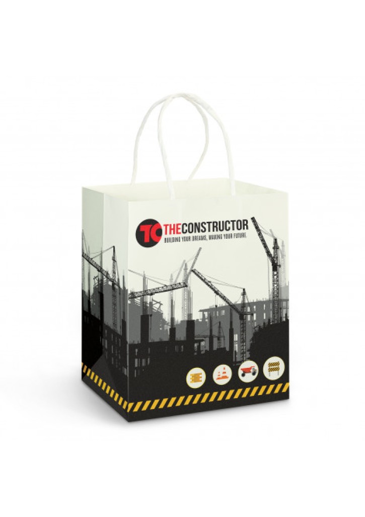 Medium Paper Carry Bag - Full Colour