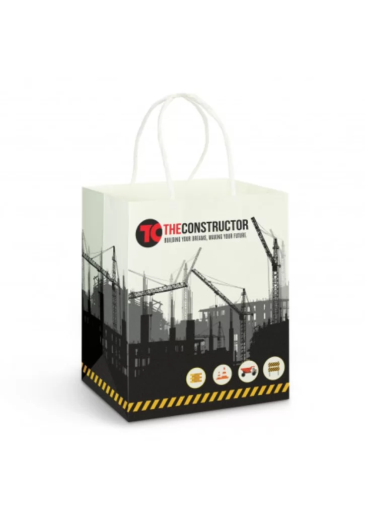 Medium Paper Carry Bag - Full Colour