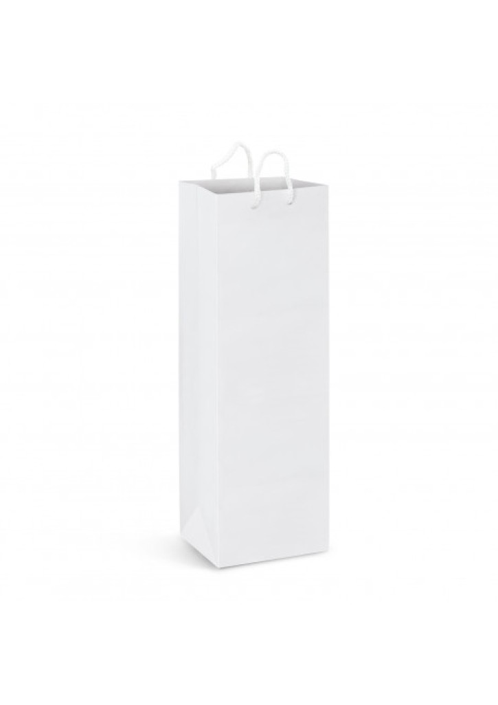 Laminated Paper Wine Bag - Full Colour