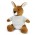 Kangaroo Plush Toy - Kangaroo: White/Brown