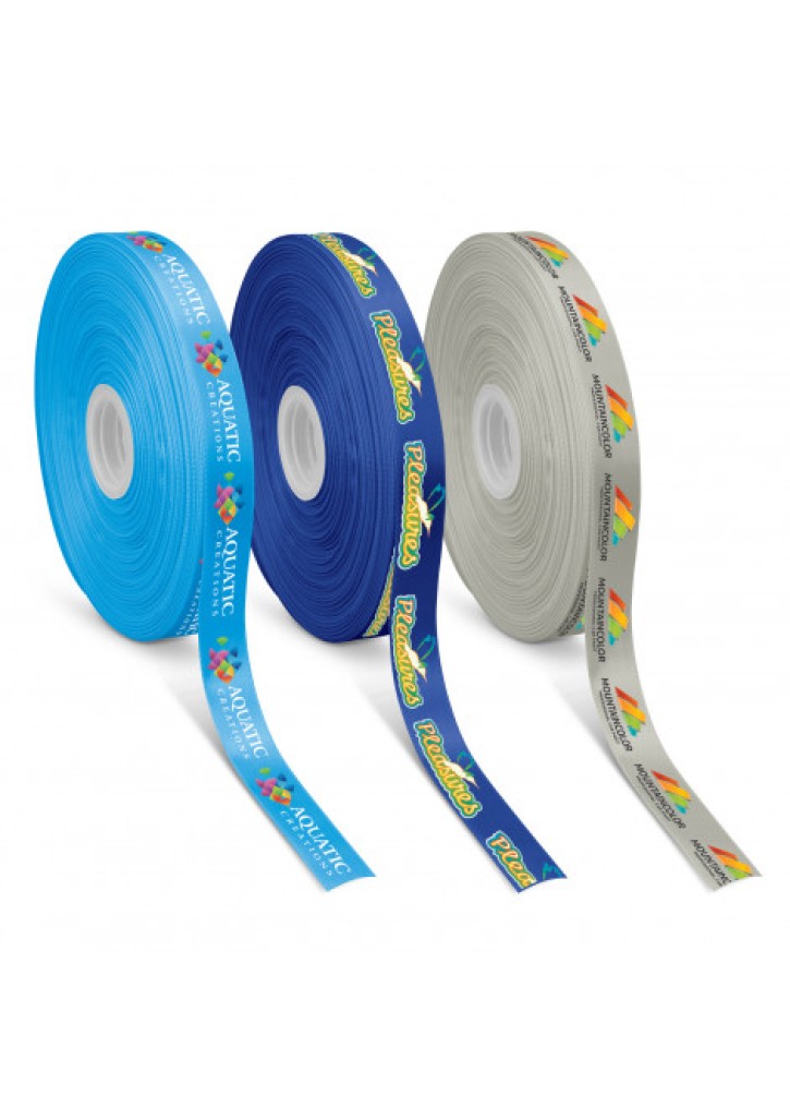 Personalised Ribbon 25mm  - Full Colour