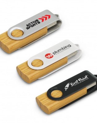 Helix 4GB Bamboo Flash Drive