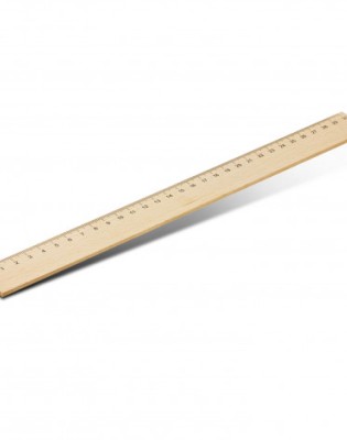 Wooden 30cm Ruler