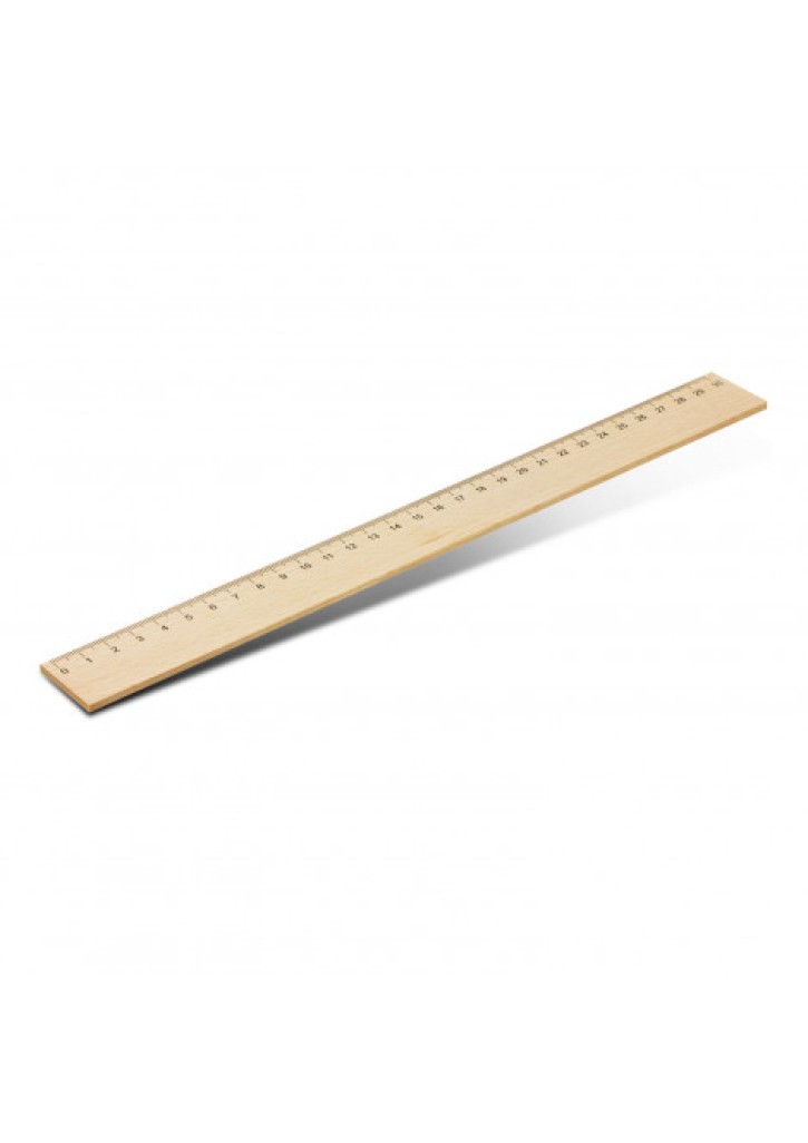 Wooden 30cm Ruler