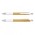 Trinity Bamboo Pen - White