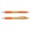Trinity Bamboo Pen - Orange