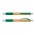 Trinity Bamboo Pen - Dark Green