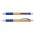 Trinity Bamboo Pen - Dark Blue