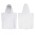 Kids Hooded Towel - Overlocking - White