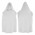 Adult Hooded Towel - Overlocking - White