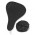 Foldable Event Fan - Black