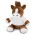 Horse Plush Toy - Horse: Brown/White/Black