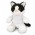 Cat Plush Toy - Cat: Black/White