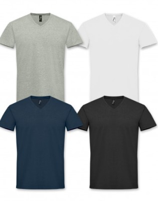 SOLS Imperial Mens V Neck T-Shirt