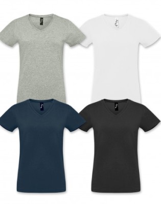 SOLS Imperial Womens V Neck T-Shirt