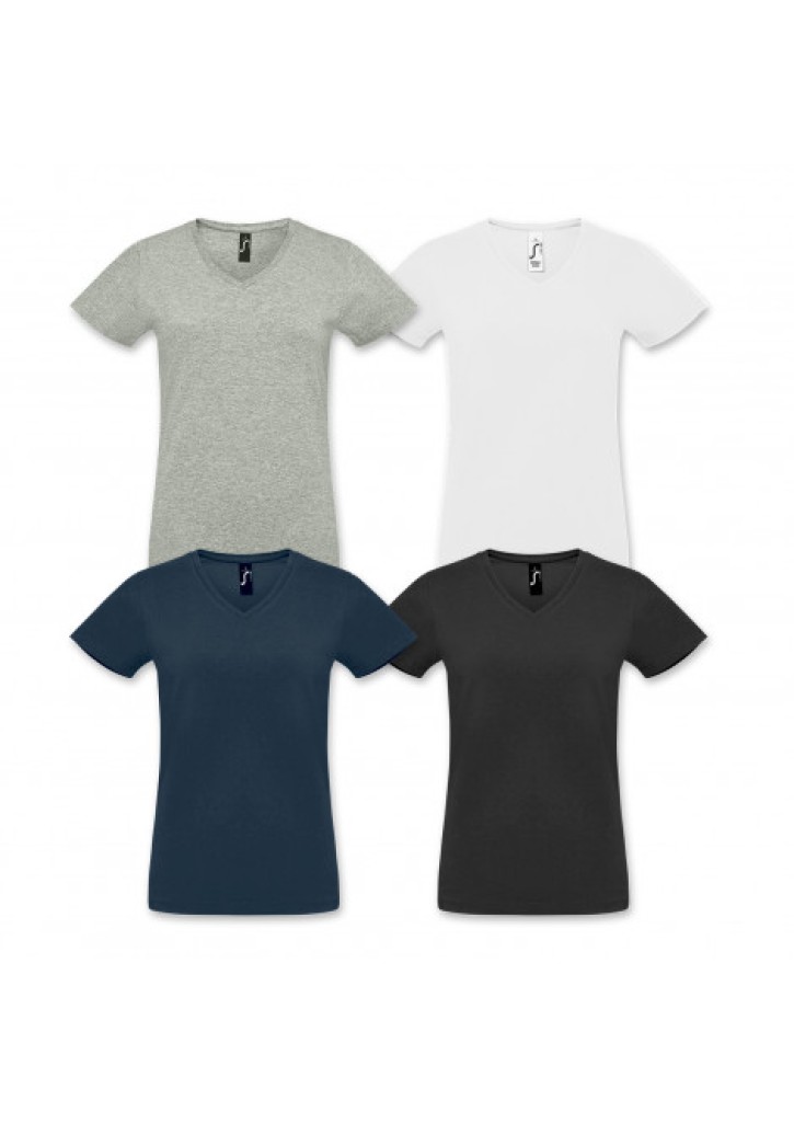 SOLS Imperial Womens V Neck T-Shirt
