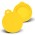 Silicone Reusable Can Lid - Yellow
