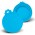 Silicone Reusable Can Lid - Light Blue