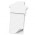 Magnetic House Memo Pad - A7 - White