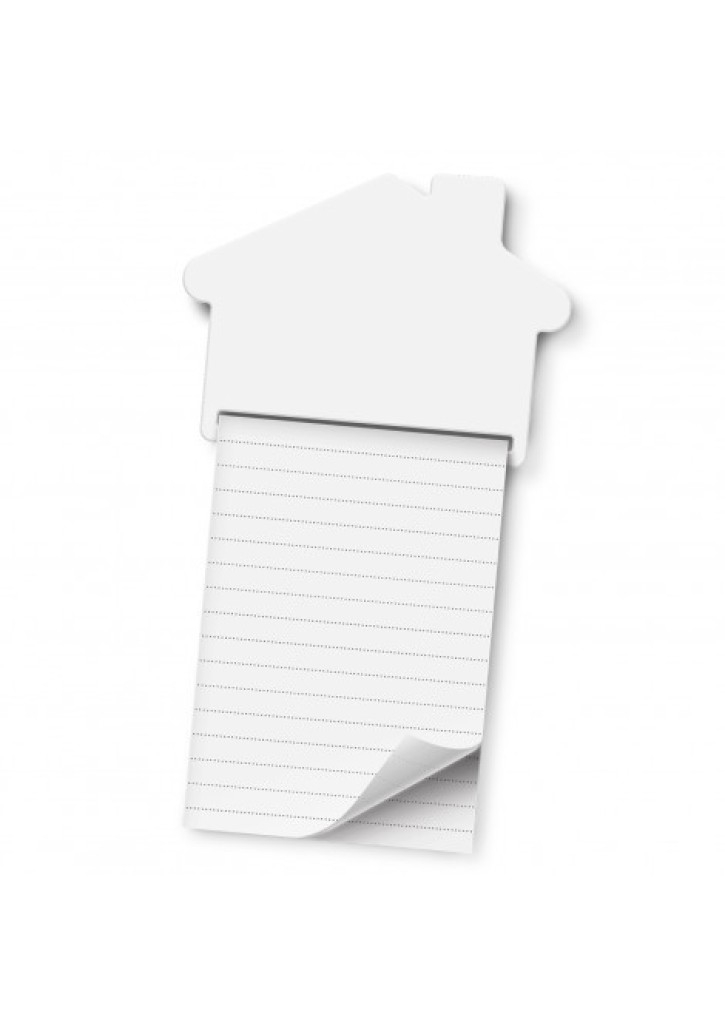 Magnetic House Memo Pad - A7