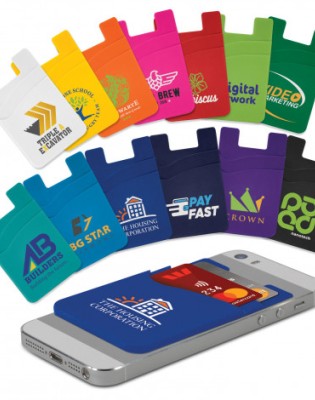 Dual Silicone Phone Wallet