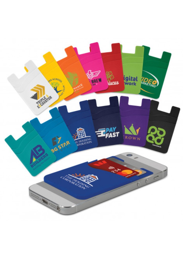 Dual Silicone Phone Wallet
