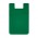 Dual Silicone Phone Wallet - Dark Green